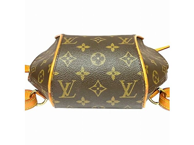 Louis Vuitton Monogram Ellipse Rucksack Braun Monogramm - vista 3