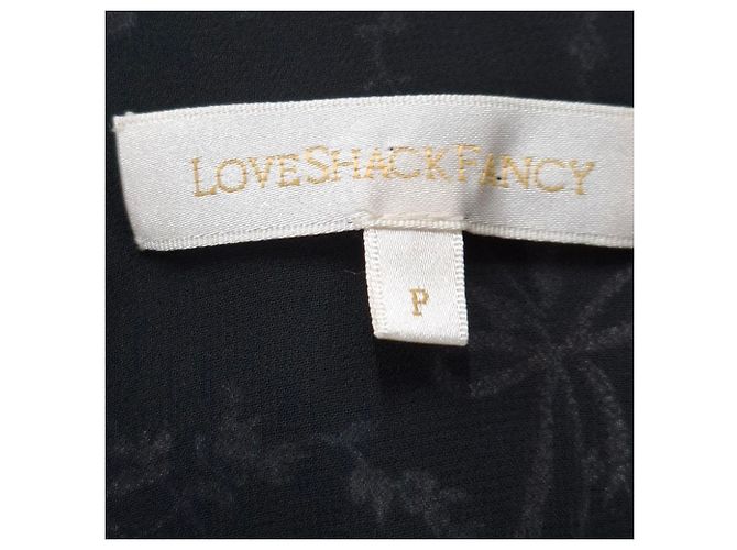 Abito Mini LoveShackFancy in seta stampata floreale - vista 3