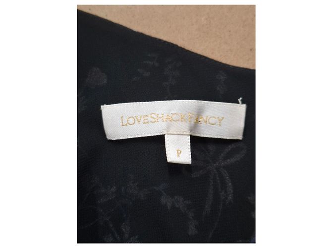 Abito Mini LoveShackFancy in seta stampata floreale - vista 6