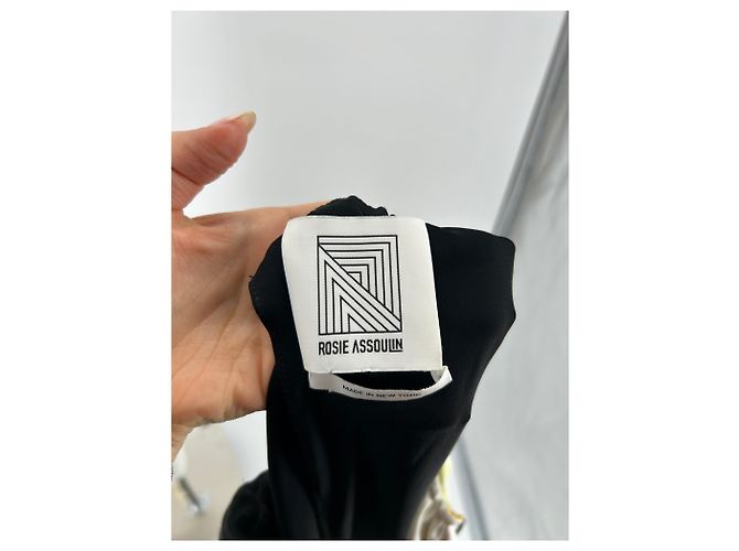 Rosie Assoulin Druckkleid Schwarz - Ansicht 6