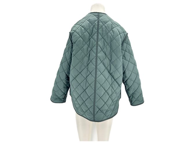 Aigle Grüne Steppjacke - Ansicht 2
