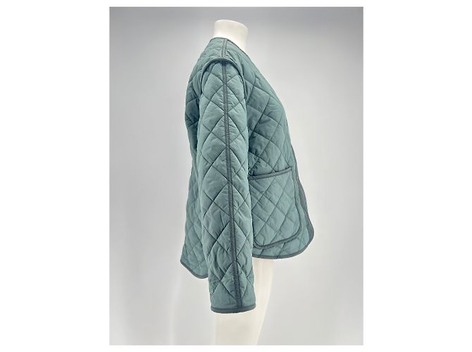 Aigle Grüne Steppjacke - Ansicht 3