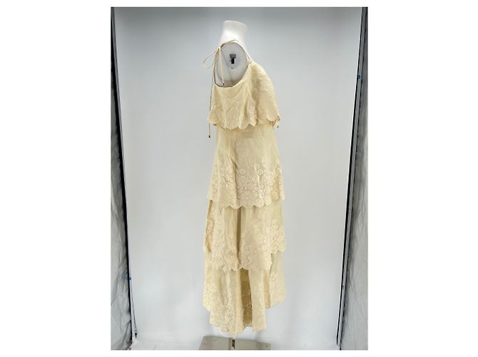 Zimmermann Leinen Maxikleid Camel Kamel - Ansicht 3