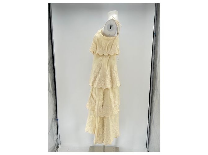 Zimmermann Leinen Maxikleid Camel Kamel - Ansicht 4