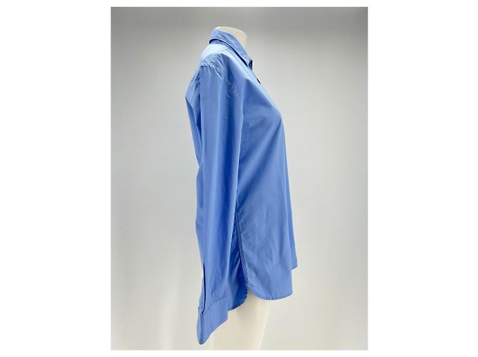 Autre Marque Camicia in cotone blu Dirty Laundry M - vista 3
