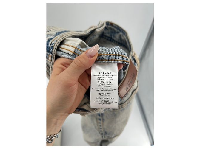 SéZane Jeans in Hellblau - Ansicht 4