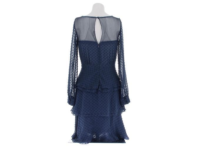 Autre Marque Abito in seta blu navy HOLMES & YANG - vista 2