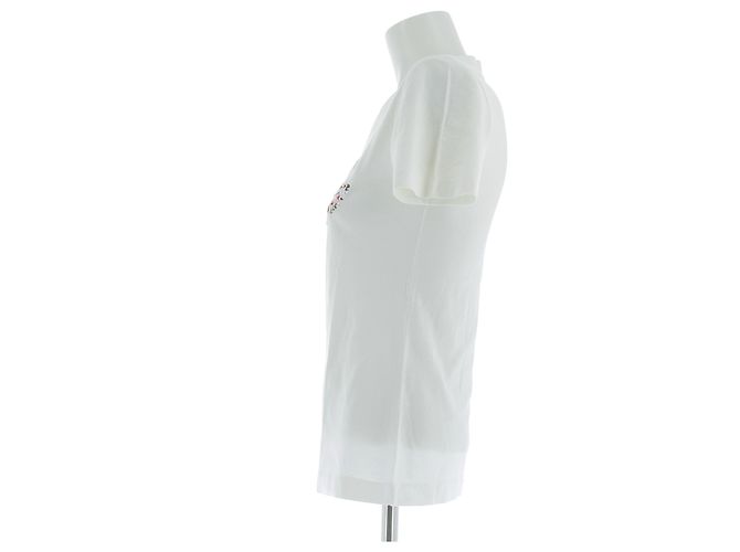 Camiseta blanca de algodón Dolce & Gabbana Blanco - vista 4