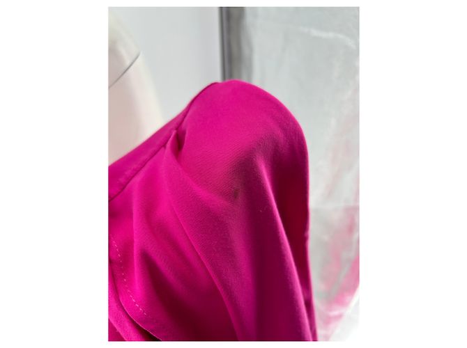 Petar Petrov Satin Kleid lang Rosa Pink - Ansicht 6