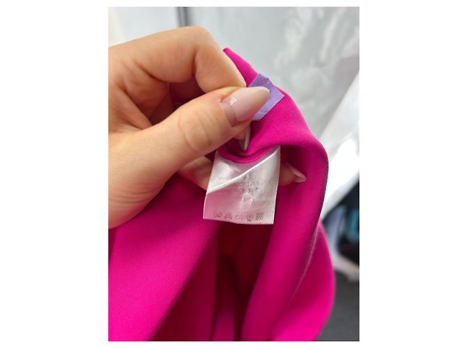 Petar Petrov Satin Kleid lang Rosa Pink - Ansicht 9