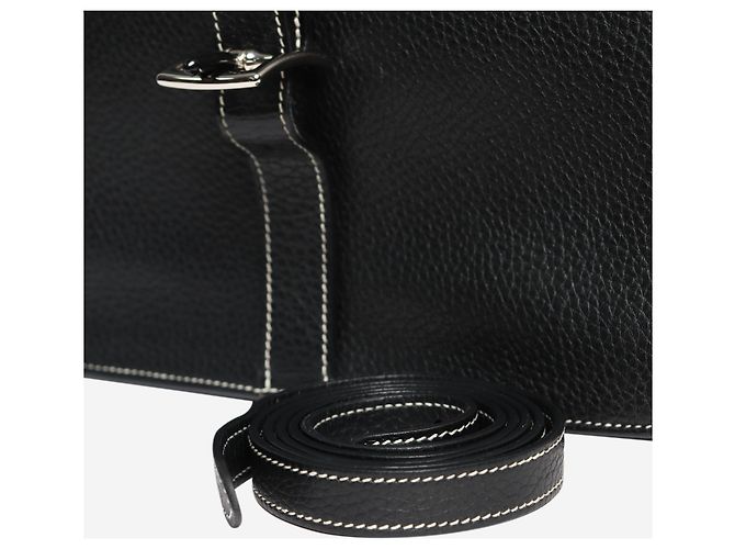 Hermès Borsa Halzan 31 nera Nero - vista 4