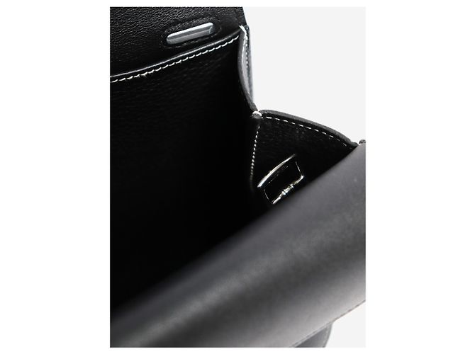 Hermès Borsa Halzan 31 nera Nero - vista 6