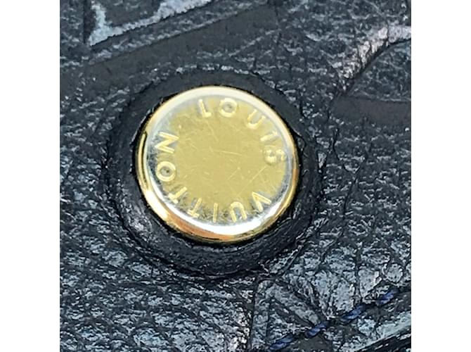 Cartera Larga Monogram Empreinte Louis Vuitton Azul marino - vista 5