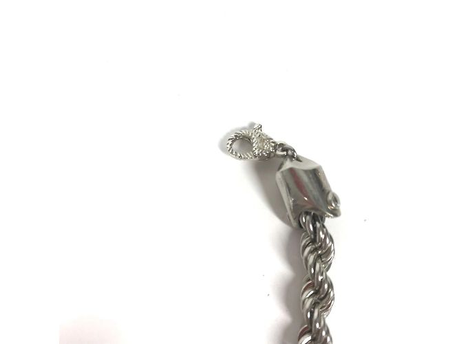 Bracciale charm in argento Louis Vuitton - vista 7