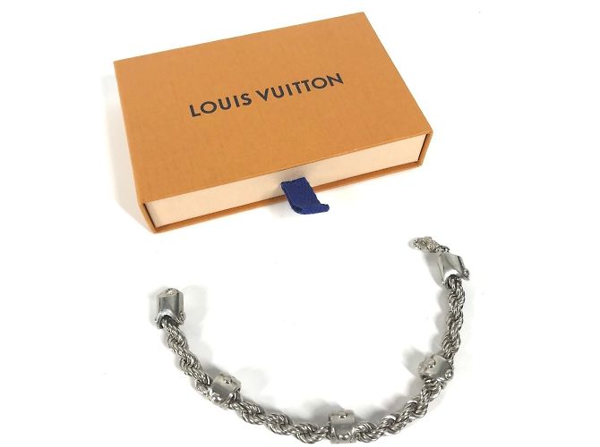 Bracciale charm in argento Louis Vuitton - vista 9
