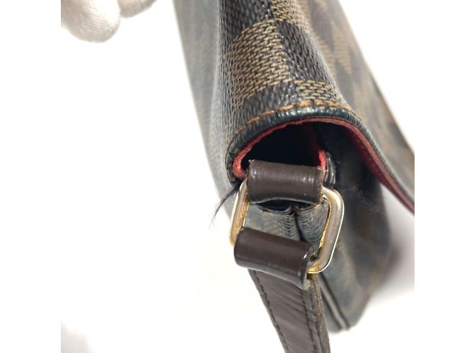 Louis Vuitton Damier Musette Tango Long Bag Brown Damier ebene - view 12