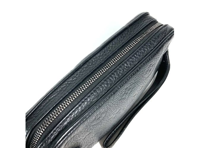 Borsa Pochette Volga in Taurillon Monogram Louis Vuitton Nero - vista 10