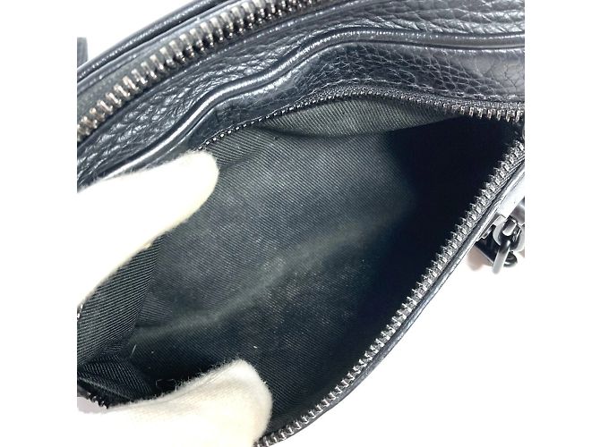 Borsa Pochette Volga in Taurillon Monogram Louis Vuitton Nero - vista 14