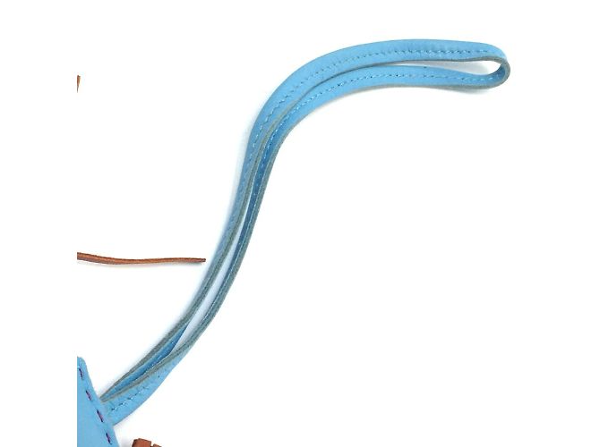 Hermès Portachiavi Charm Borsa MM Rodeo Cavallo Hermes Porpora - vista 8