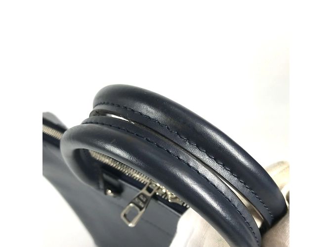 Sac Porte Document Jour Epi Louis Vuitton Bleu Marine - vue 10