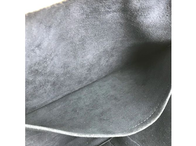 Sac Porte Document Jour Epi Louis Vuitton Bleu Marine - vue 13