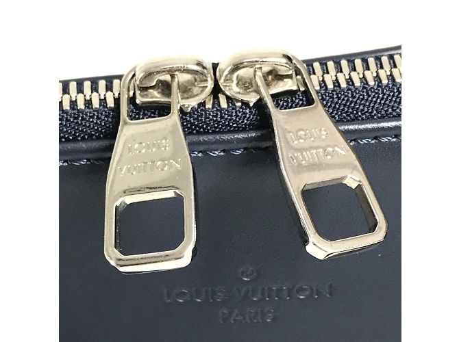 Sac Porte Document Jour Epi Louis Vuitton Bleu Marine - vue 16