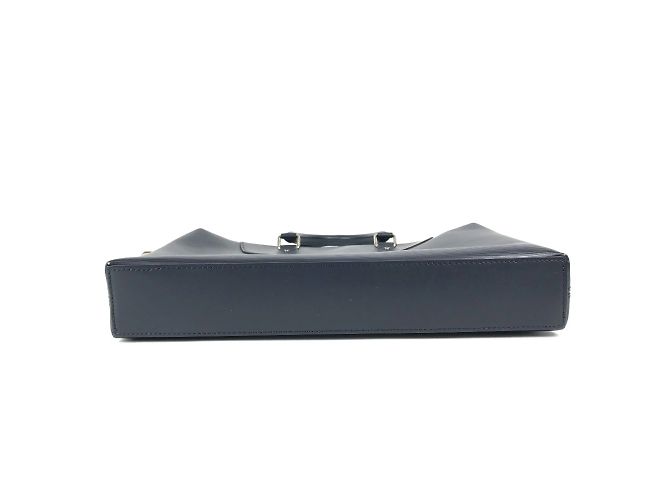 Sac Porte Document Jour Epi Louis Vuitton Bleu Marine - vue 5
