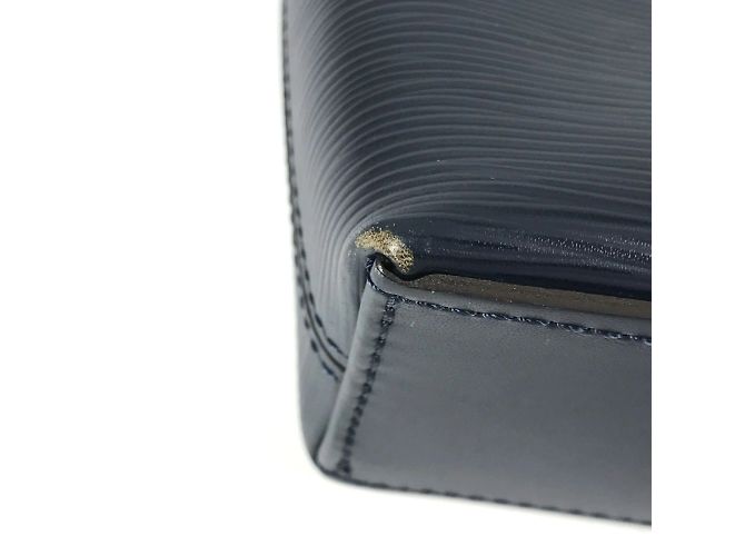 Sac Porte Document Jour Epi Louis Vuitton Bleu Marine - vue 6
