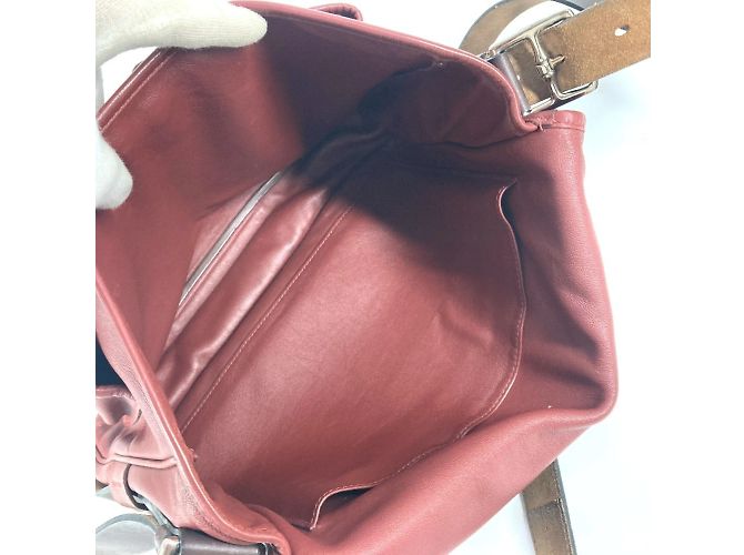 Hermès Borsa a Spalla Hermes Flap Barda 33 Marrone - vista 10