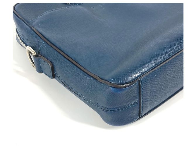 Louis Vuitton Taiga PDB Porte Document Business PM Handbag Blue Navy blue - view 11