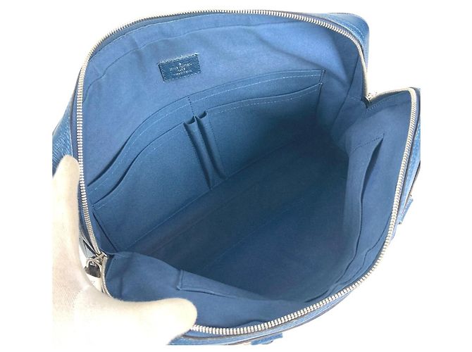 Louis Vuitton Taiga PDB Porte Document Business PM Handbag Blue Navy blue - view 15