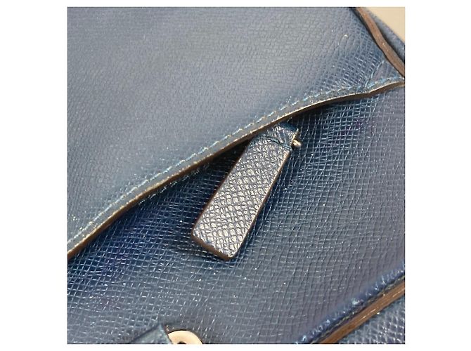 Louis Vuitton Taiga PDB Porte Document Business PM Handbag Blue Navy blue - view 7