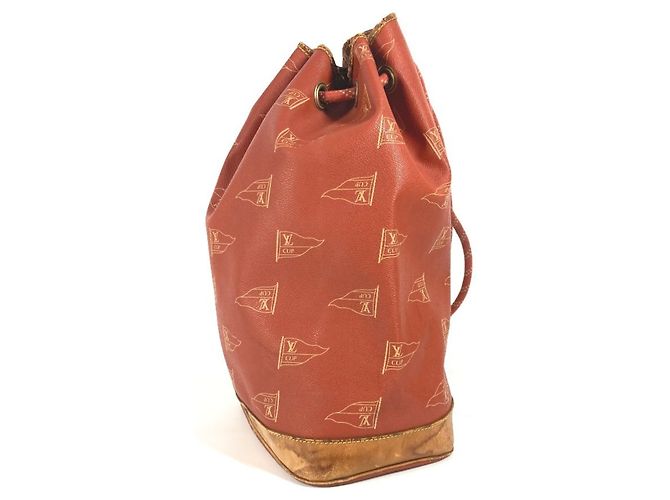 Borsa a Spalla Louis Vuitton Cup 95 LVCUP Saint-Tropez Arancione - vista 4