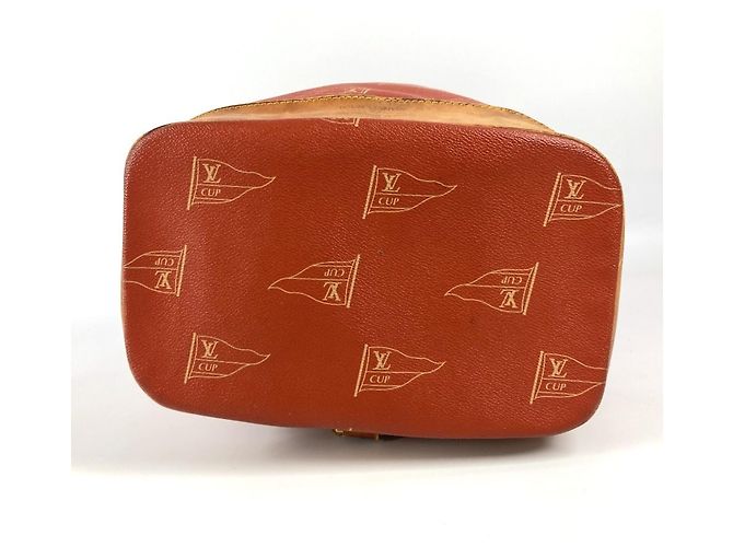 Borsa a Spalla Louis Vuitton Cup 95 LVCUP Saint-Tropez Arancione - vista 5
