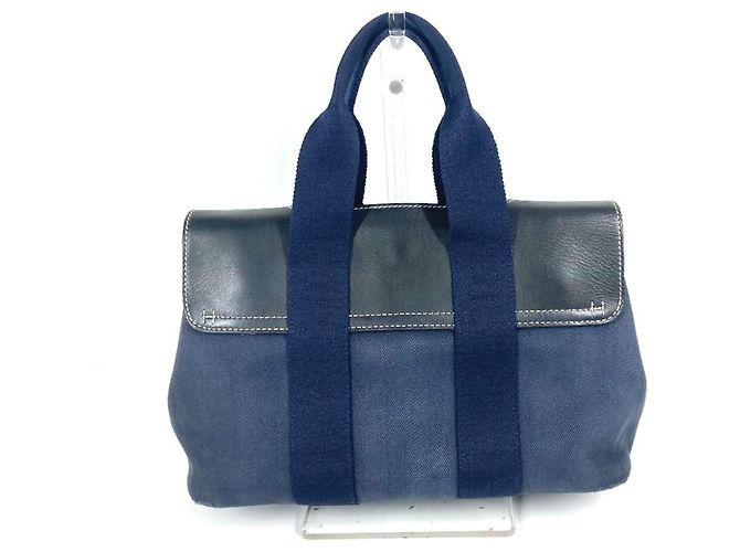 Hermès Bolsa Tote Hermes Valparaiso PM Azul marinho - vista 2