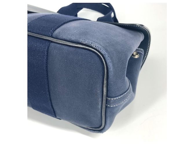 Hermès Bolsa Tote Hermes Valparaiso PM Azul marinho - vista 6