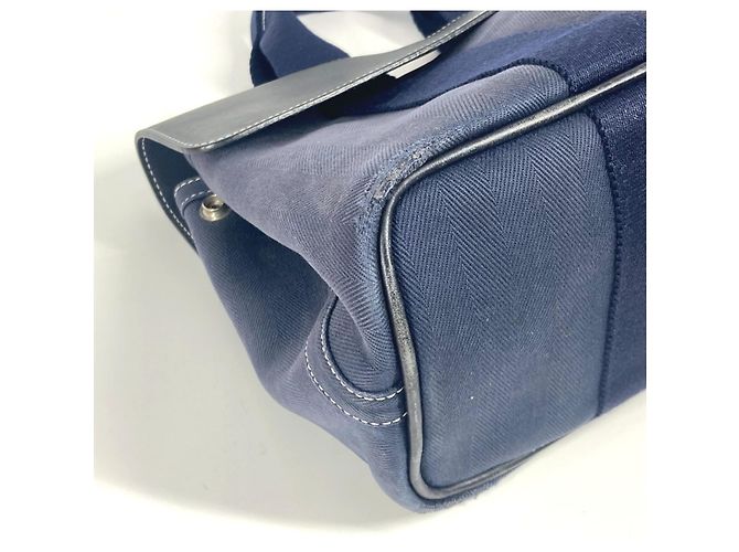Hermès Bolsa Tote Hermes Valparaiso PM Azul marinho - vista 7