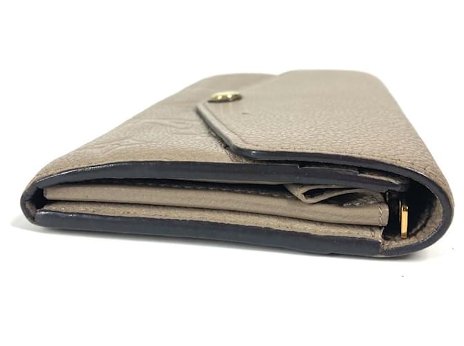 Cartera larga Monogram Empreinte Louis Vuitton Beige Gris - vista 3