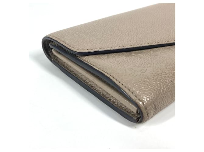 Cartera larga Monogram Empreinte Louis Vuitton Beige Gris - vista 5