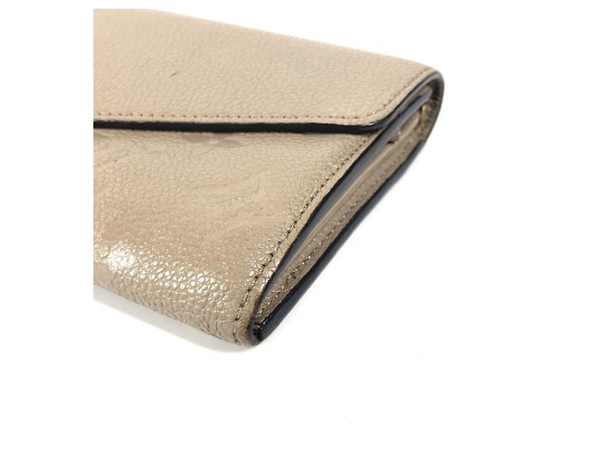 Cartera larga Monogram Empreinte Louis Vuitton Beige Gris - vista 6