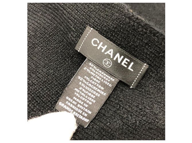 Schwarzer Schal von Chanel - Ansicht 6