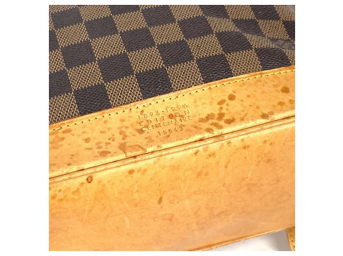 Louis Vuitton Damier Harlequin 100th Anniversary Backpack Brown Damier ebene - view 12