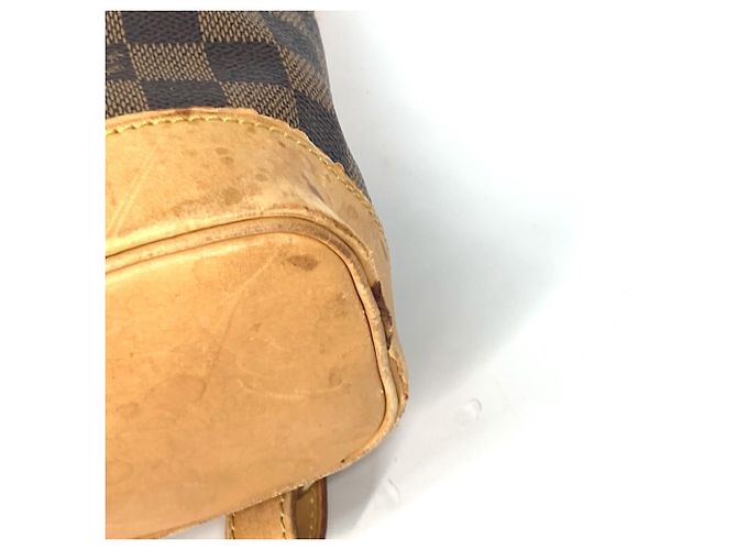 Louis Vuitton Damier Harlequin 100th Anniversary Backpack Brown Damier ebene - view 3