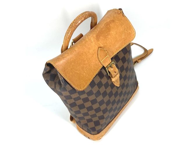 Louis Vuitton Damier Harlequin 100th Anniversary Backpack Brown Damier ebene - view 5