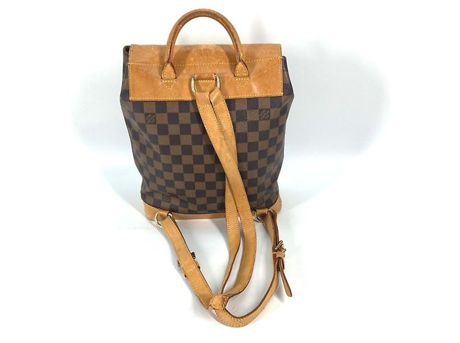 Louis Vuitton Damier Harlequin 100th Anniversary Backpack Brown Damier ebene - view 6