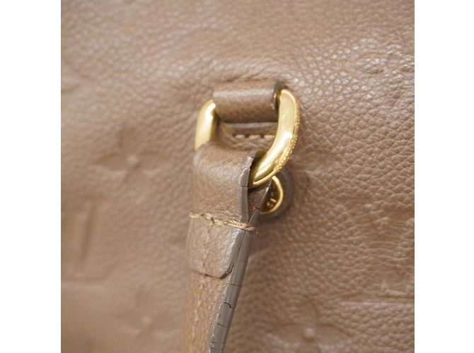 Borsa Louis Vuitton Monogram Empreinte Lumineuse PM Marrone - vista 10