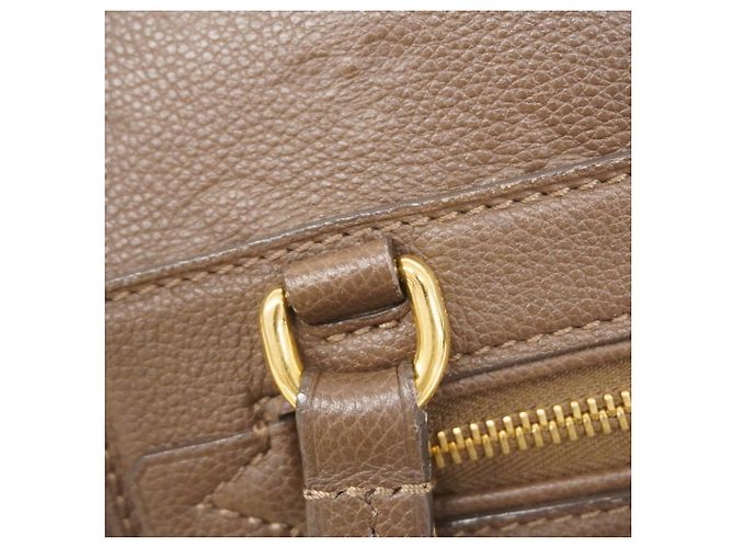 Borsa Louis Vuitton Monogram Empreinte Lumineuse PM Marrone - vista 11