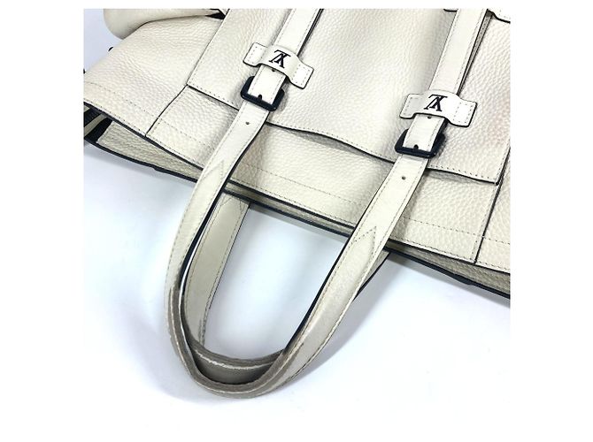 Borsa Tote Christopher Monogram Louis Vuitton Bianco Monogramma - vista 3