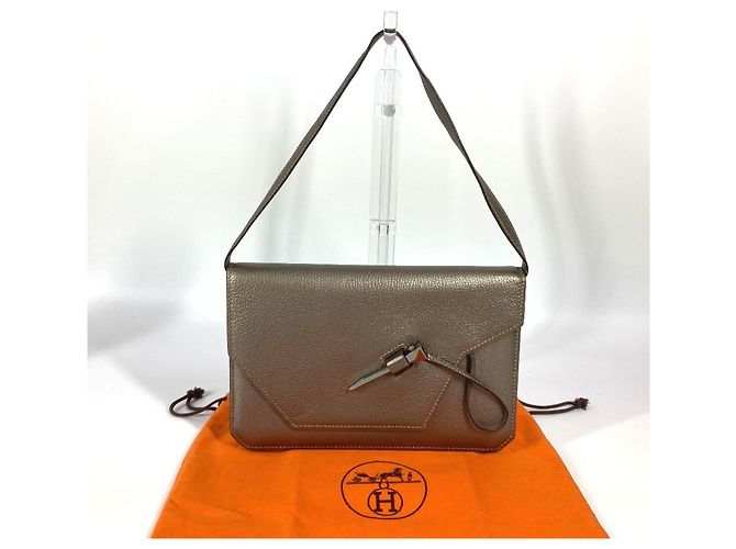 Hermès Hermes 2005 Schulterhandtasche Golden - Ansicht 18