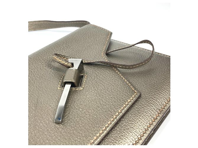Hermès Hermes 2005 Schulterhandtasche Golden - Ansicht 5